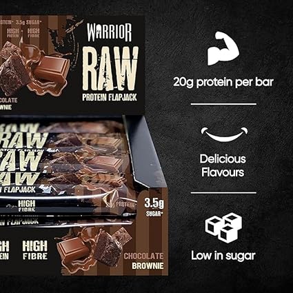 Warrior RAW Protein Bar - 4 Flavors