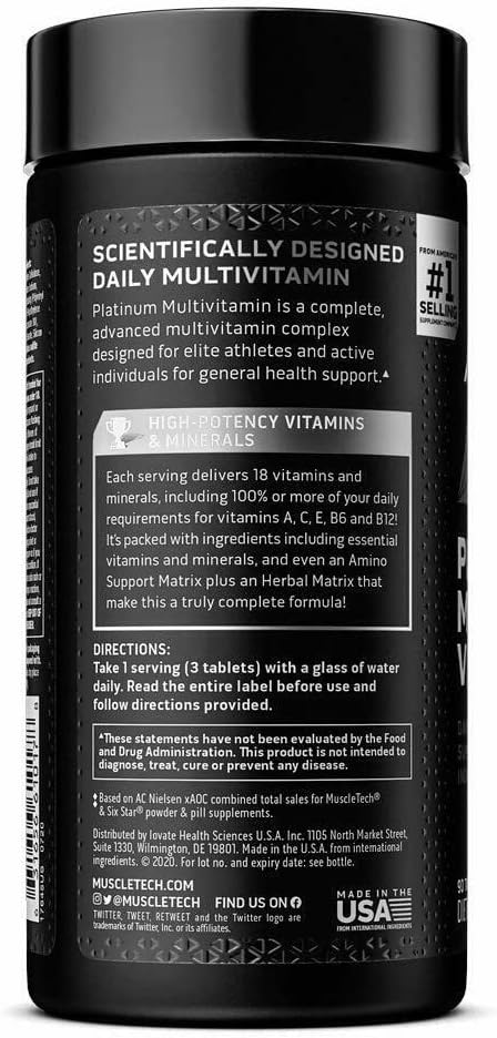 MuscleTech MultiVitamin 90 cap