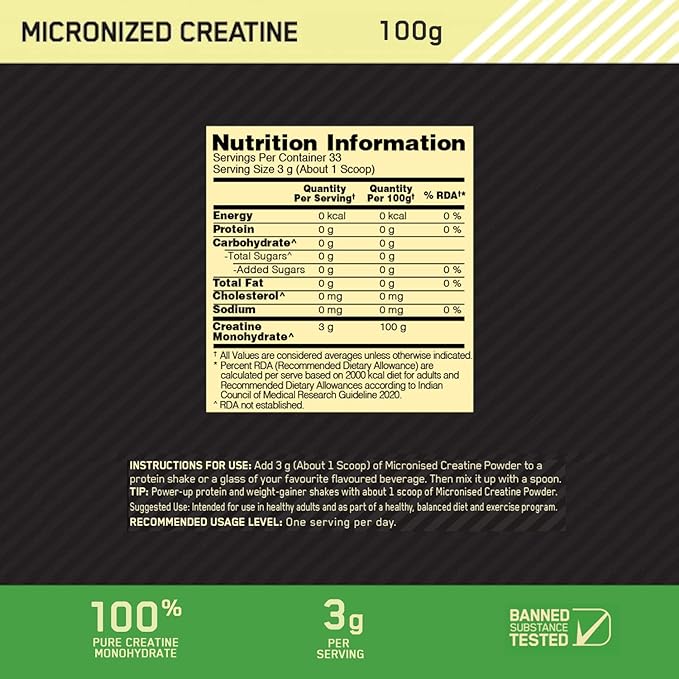 ON CREATINE 300G -100SERVINGS