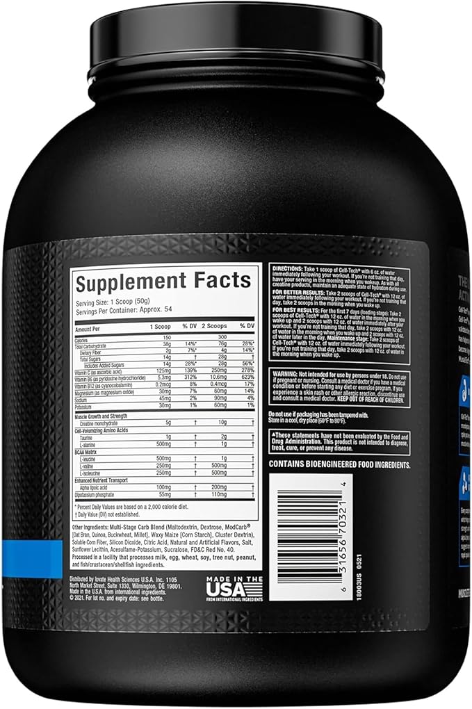 MuscleTech Cell-Tech 6lb