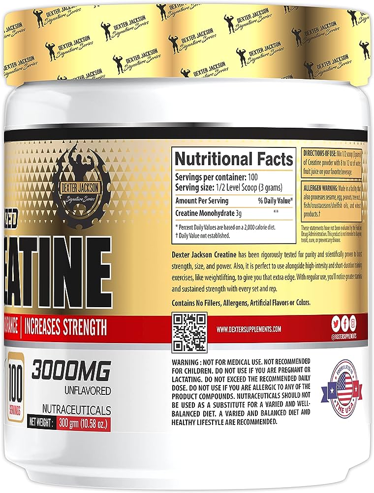 DJ CREATINE MICRONIZED 300G