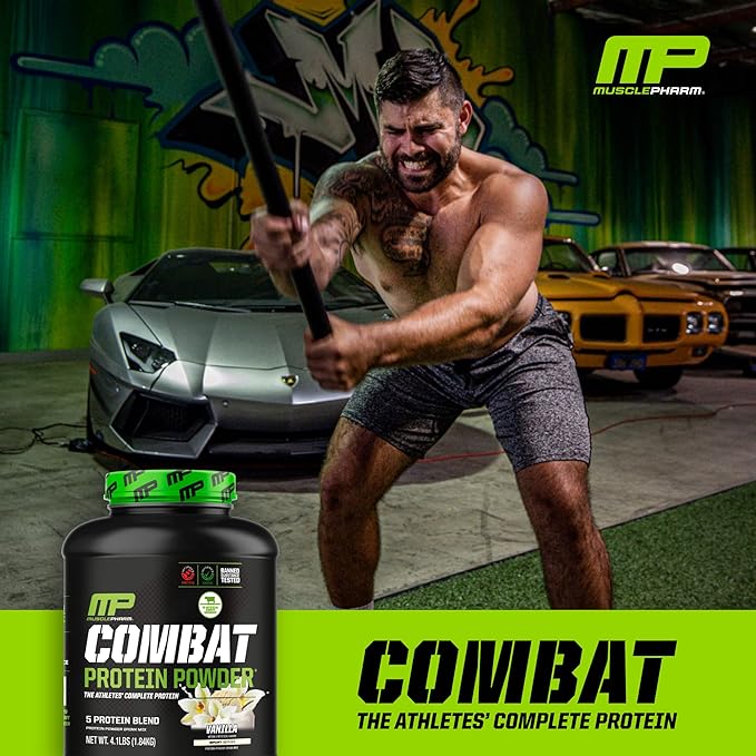 MusclePharm Combat Protein Powder 4lbs