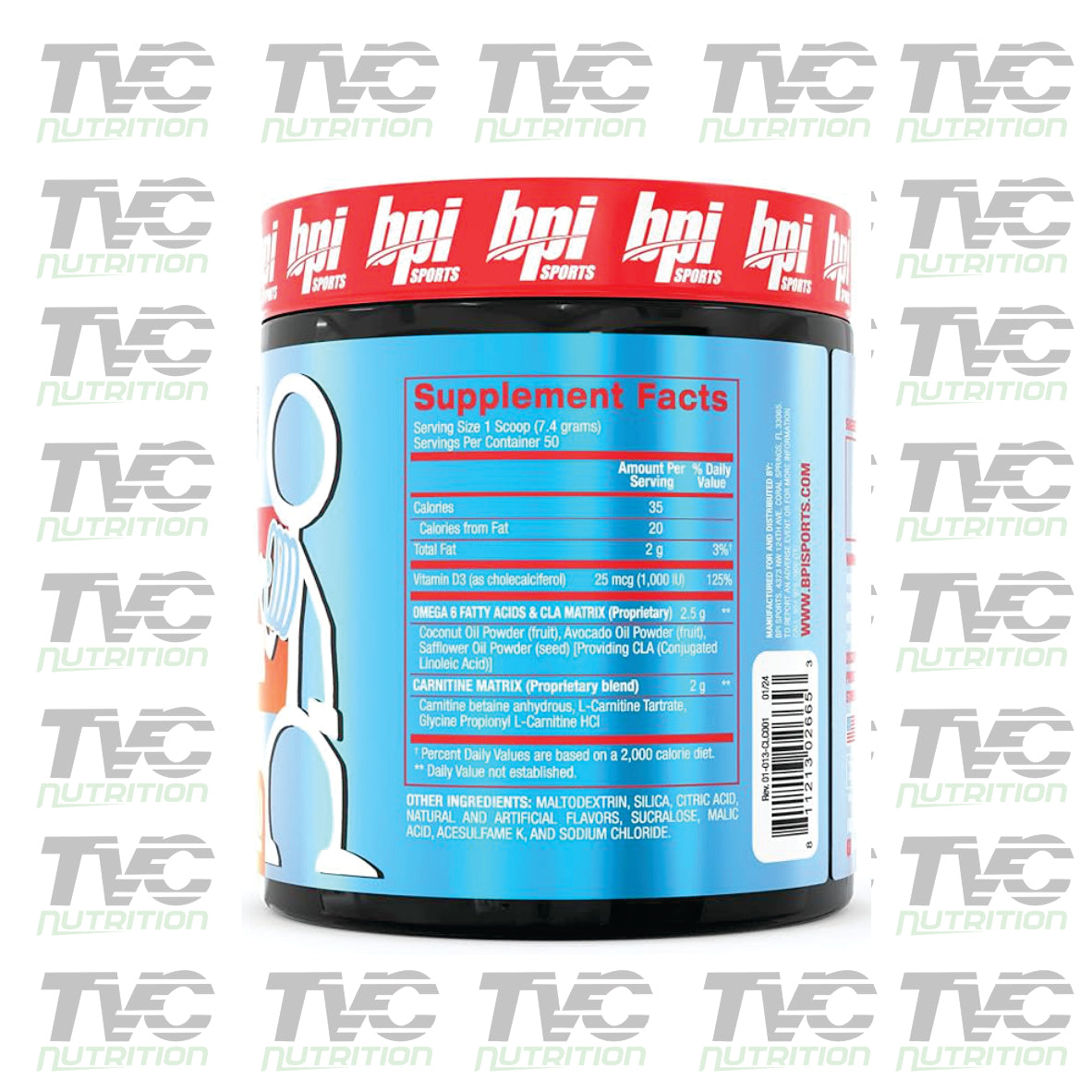 Bpi Sports CLA+ Carnitine 50 Serv