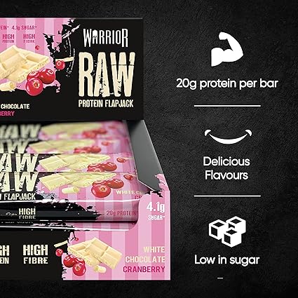Warrior RAW Protein Bar - 4 Flavors