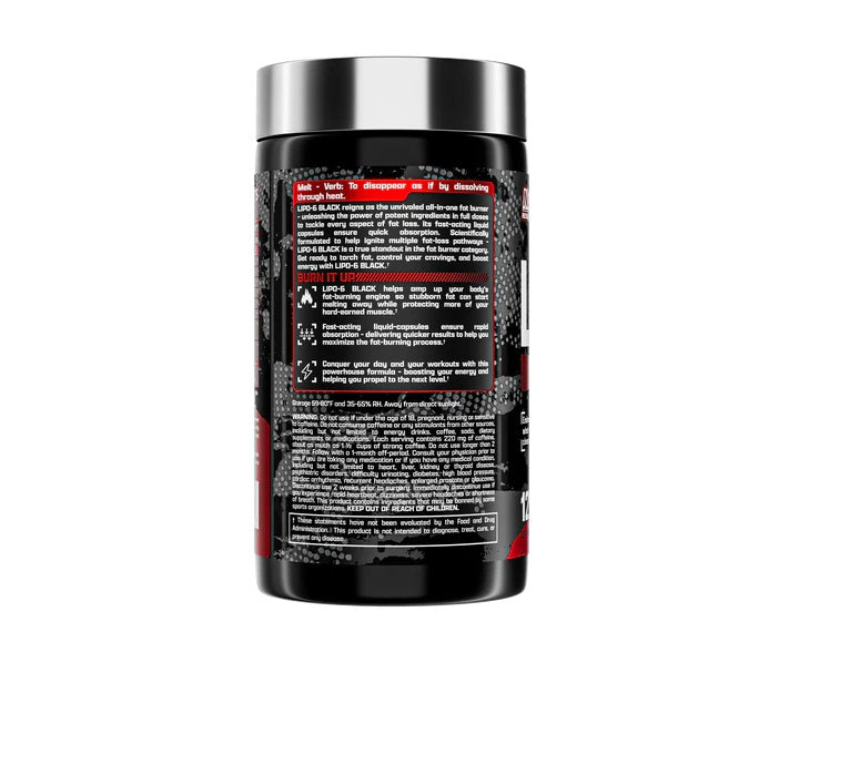 Nutrex Lipo 6 Black - 120 TABS