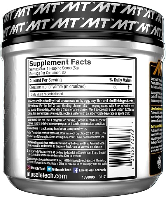 Muscletech Platinum Creatine - 400g