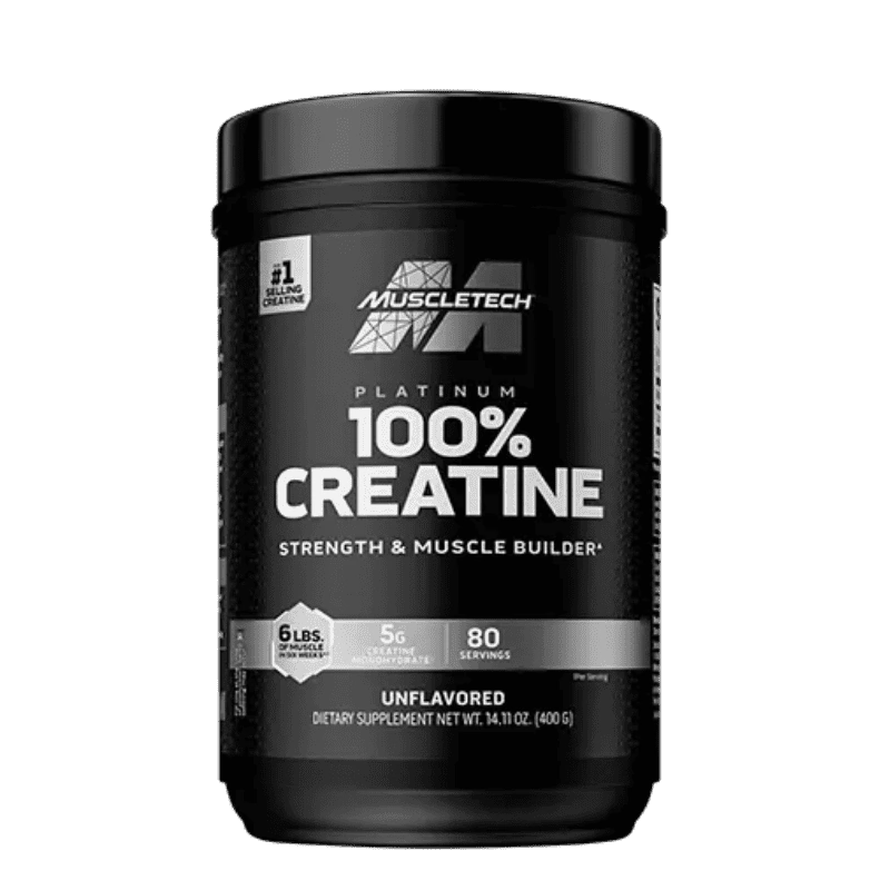 MuscleTech, Platinum 100% Creatine Unflavored (400 g) – The Vitamin ...